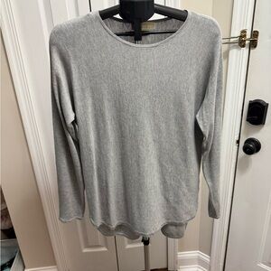 Michael Kors Heather Gray Women's Crew Neck Sweater